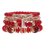 Bohemian Stackable Bead Bracelets