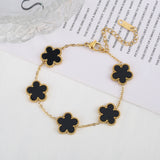 Five Flower Bracelets