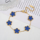 Five Flower Bracelets