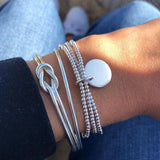 Cuban Chain Bracelet Set