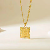 Initial Letter Necklace