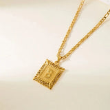 Initial Letter Necklace