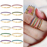 Colored Rhinestone Birthstone