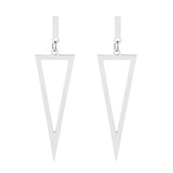 Geometric Triangle Ear Stud