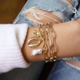 Cuban Chain Bracelet Set