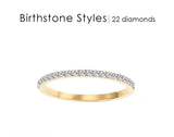 Colored Rhinestone Birthstone
