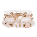 Bohemian Stackable Bead Bracelets