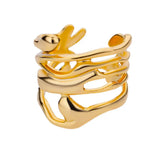 Stainless Steel Geometric Rings