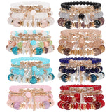 Bohemian Stackable Bead Bracelets