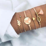 Cuban Chain Bracelet Set
