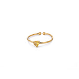 Heart Birthstone Rings