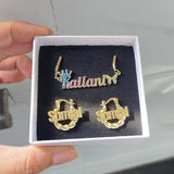 Personalized Name Necklace Set