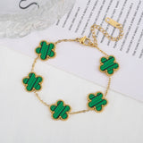 Five Flower Bracelets
