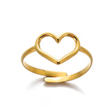 Stainless Steel Geometric Rings