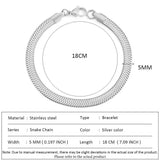 Classic Snake Chain Bracelets