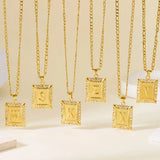 Initial Letter Necklace