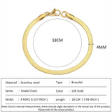 Classic Snake Chain Bracelets