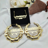Personalized Name Necklace Set