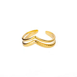 Stainless Steel Geometric Rings