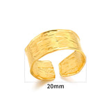 Stainless Steel Geometric Rings