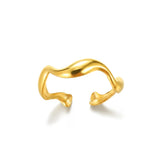Stainless Steel Geometric Rings