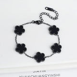 Five Flower Bracelets