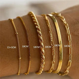 Classic Snake Chain Bracelets