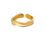 Stainless Steel Geometric Rings