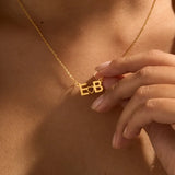 Double Initials Necklaces